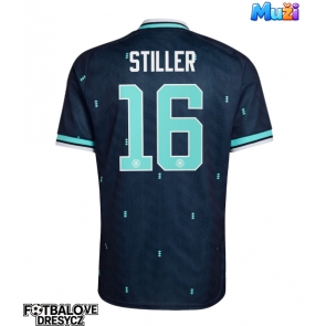 Německo Angelo Stiller #16 Venkovní Dres MS 2026 Krátký Rukáv Německo Angelo Stiller #16 Venkovní Dres MS 2026 Krátký Rukáv
